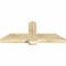 Ekena Millwork Eugene Rough Sawn Timber Gable Bracket, Douglas Fir, 48"W x 20"H x 4"D x 6"F, 10/12 Pitch GBW048X20X0406EUG00RDF - alternate 4